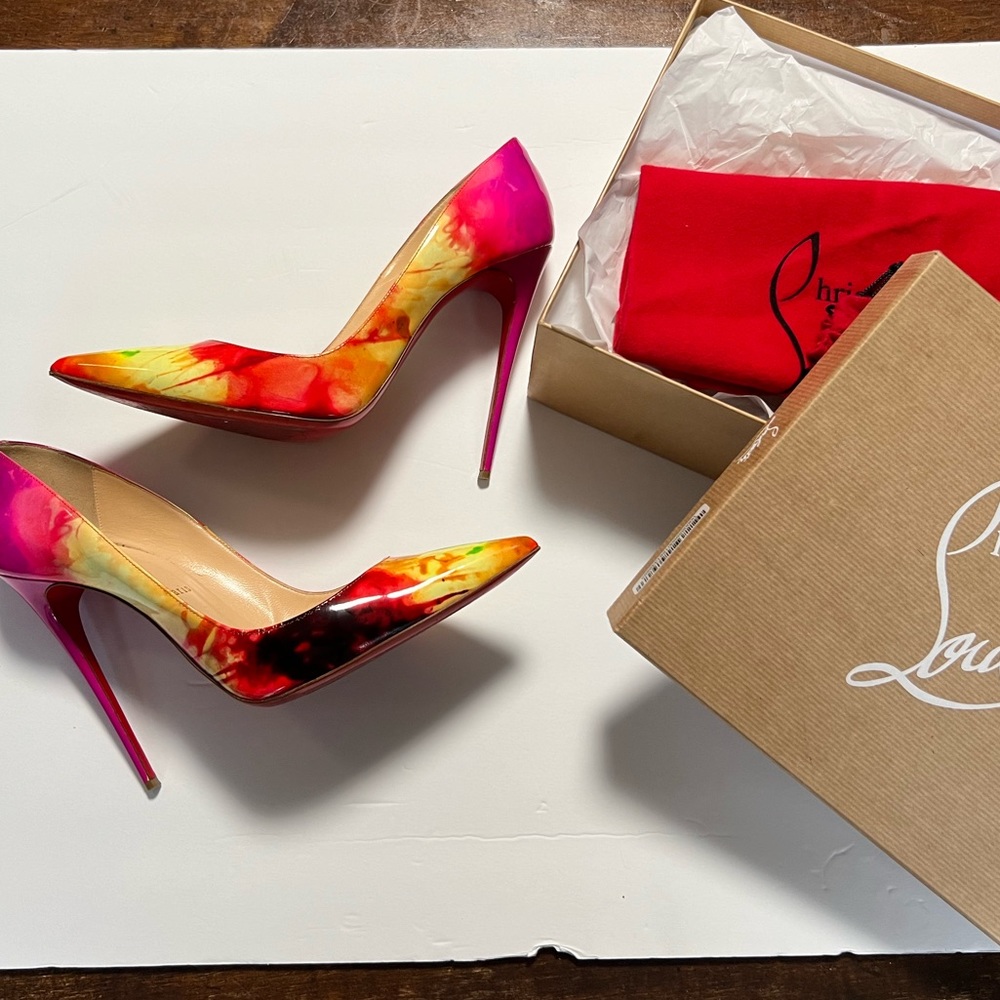 Christian Louboutin Tie-Dye So Kates size 42